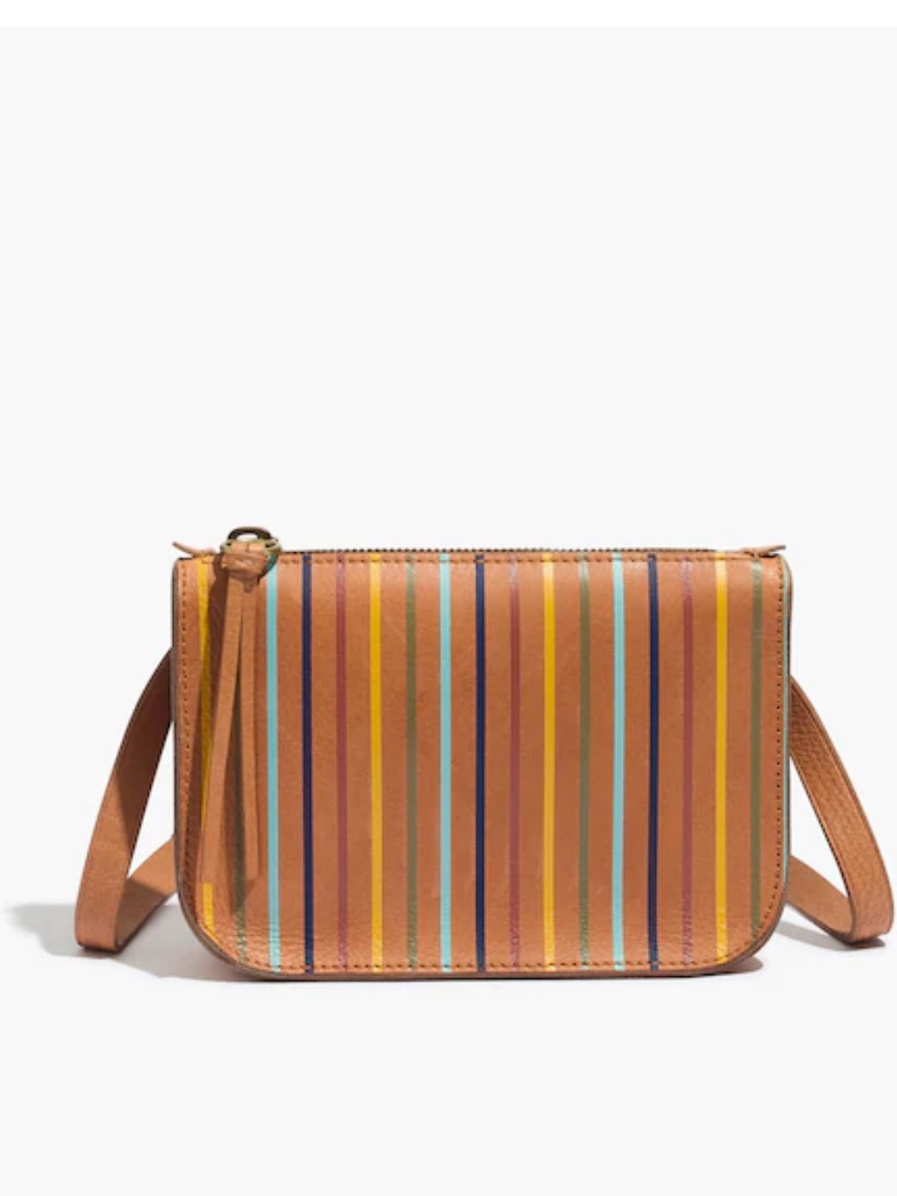 The Simple Pouch Belt Bag: Rainbow Stripe Edition